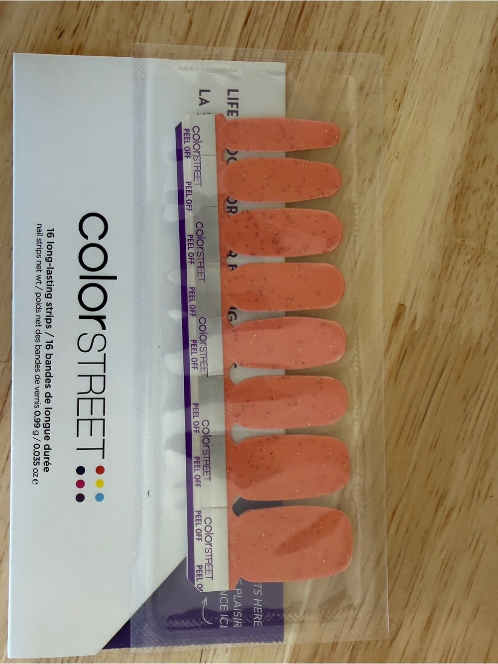 Exclusive Grapefruit Frosè Color Street